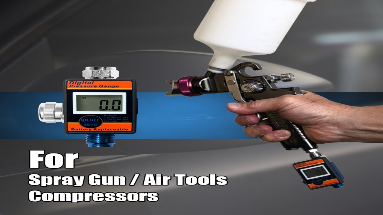 ITALCO 1//4 /"Air Pressure Gauge Regulator Regulator for Spray Gun Air Tools